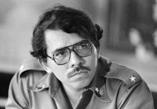 Daniel Ortega, Sandinista President of Nicaragua.