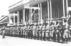 U.S. Marines overseeing National Guard.