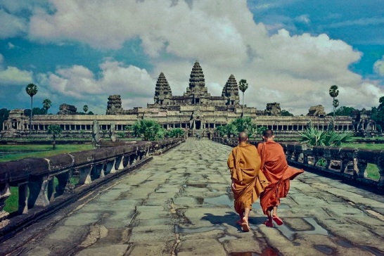 Angkor Wat. The massive wat (temple) at the heart of the Angkor complex.