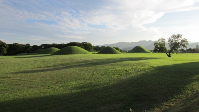 Royal Tombs at Gyeongju.