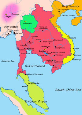 Khmer Empire, 900 AD