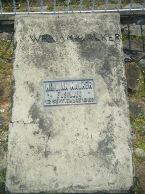 Walker's Tomb, Trujillo, Honduras.