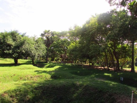 Mass graves at Choeung Ek, 2014