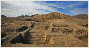 Norte Chico, site of the first urban center in all of the Americas.