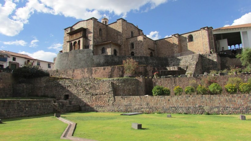 The sacred Inca temple of Qurikancha became the foundation of the Spanish convent of Santo Domingo during the colonial period.