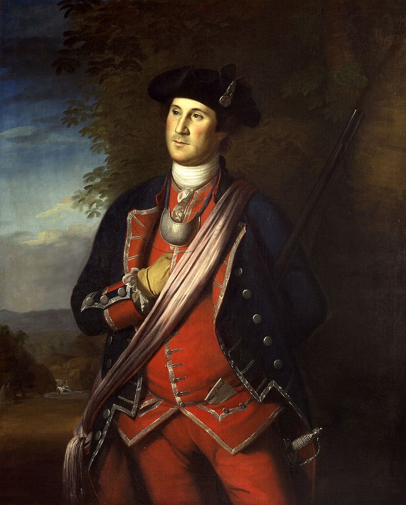 Portrait of George Washington by Charles Willson Peale, 1772